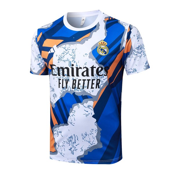 Maillot Entrainement Real Madrid 2025-26 Bleu 5